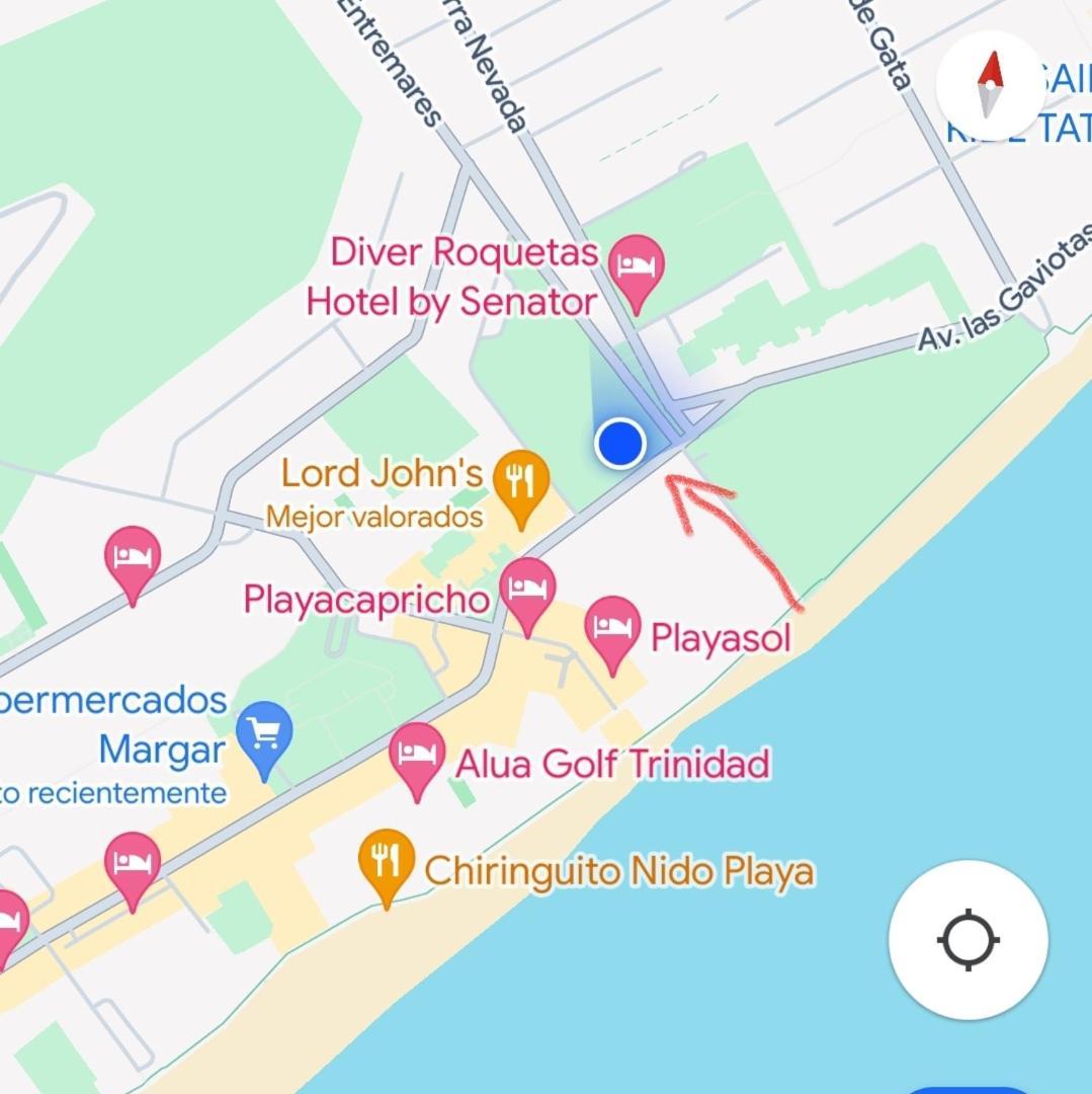Apartamento Buganvilla Beach Roquetas de Mar Luaran gambar